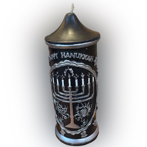 Chanukah Candle With Star Of David & Menorah NWT - Picture 3 of 5